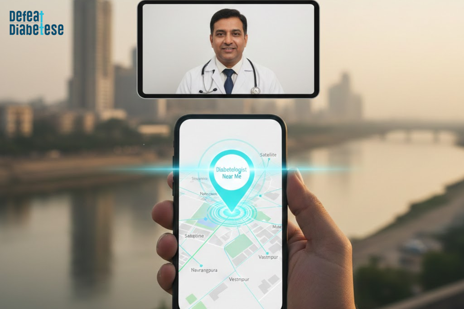 Finding expert care is easier than ever. Use our platform to locate the best diabetologists in your area and connect instantly via video consultation.