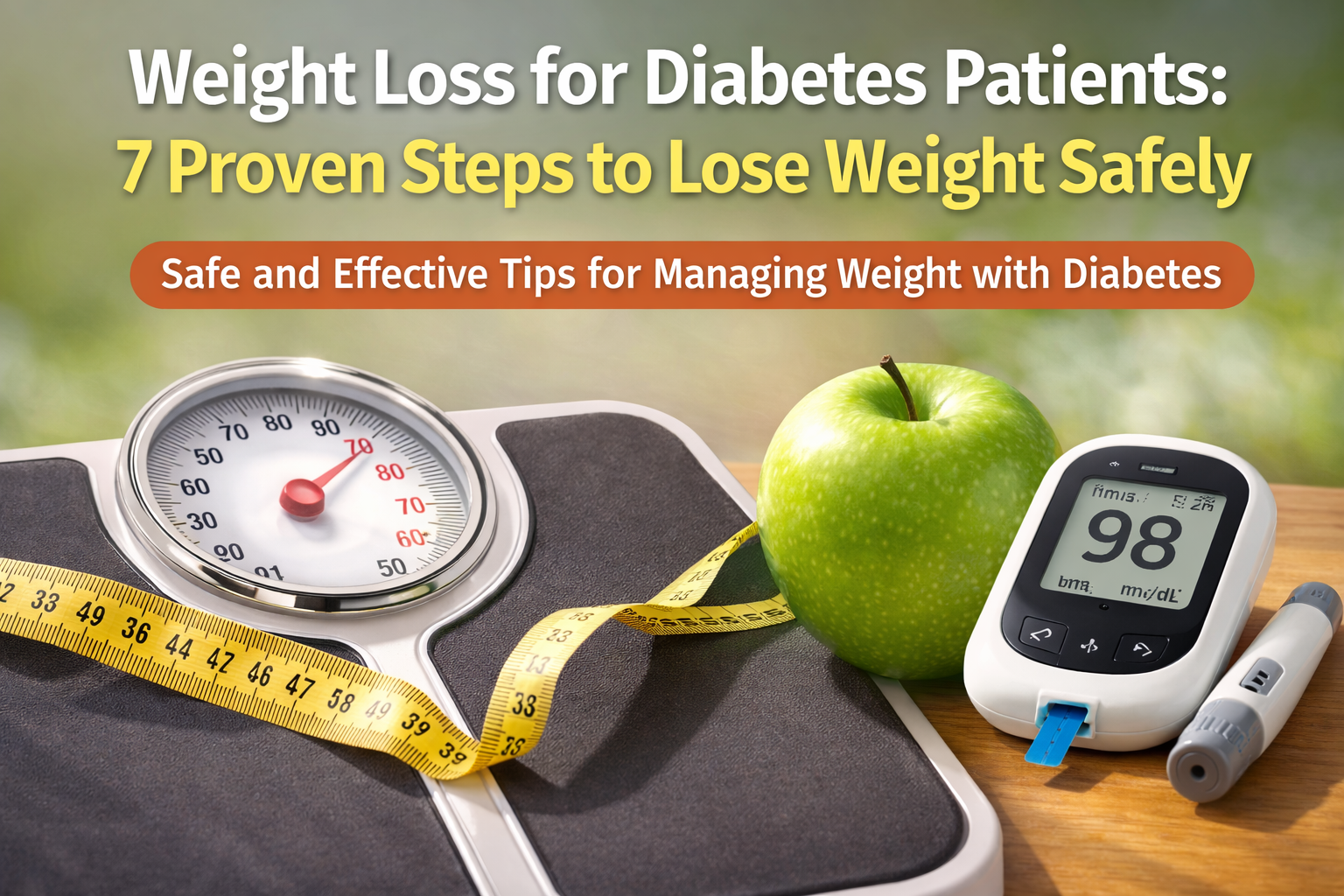 Weight Loss for Diabetes Patients: 7 Proven Steps to Lose Weight Safely