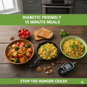 Diabetic Friendly 15 Minute Meals