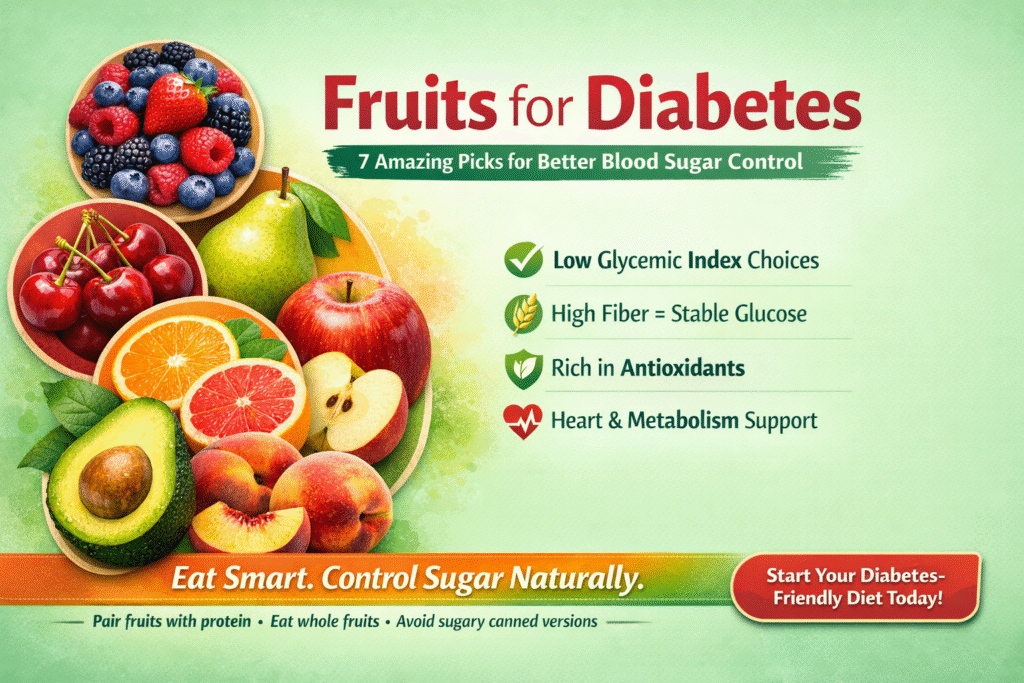 Fruits for Diabetes