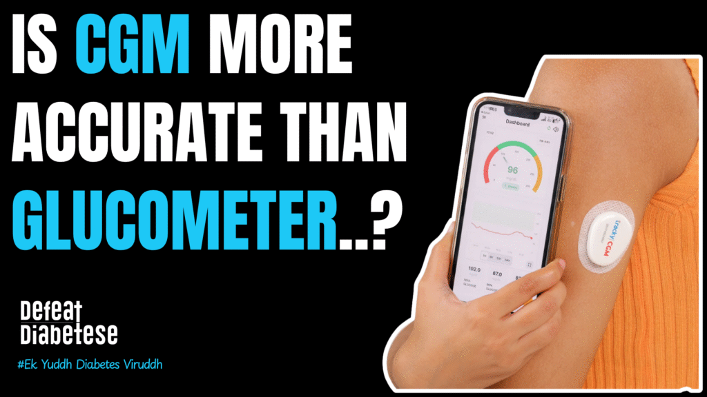 How CGM works to monitor blood sugar for Diabetes Reversal - Defeat Diabetese