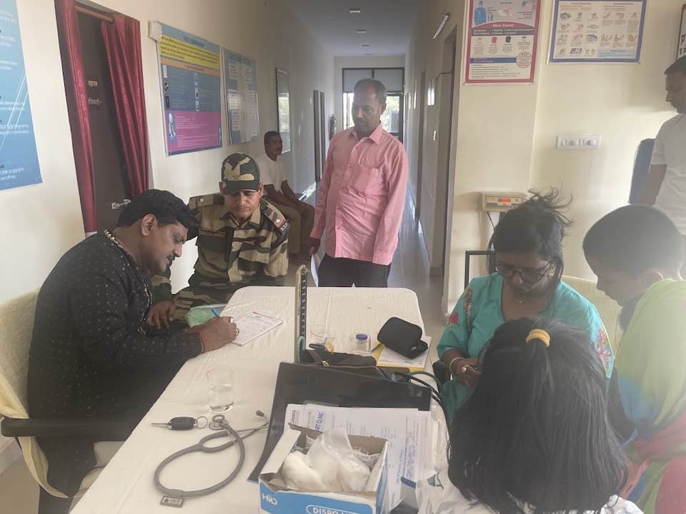 Rural health camp