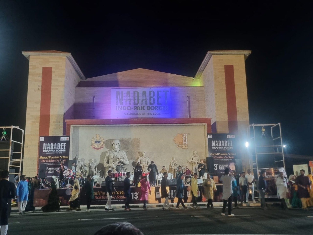 Sharadotsav Garba at Nadabet border