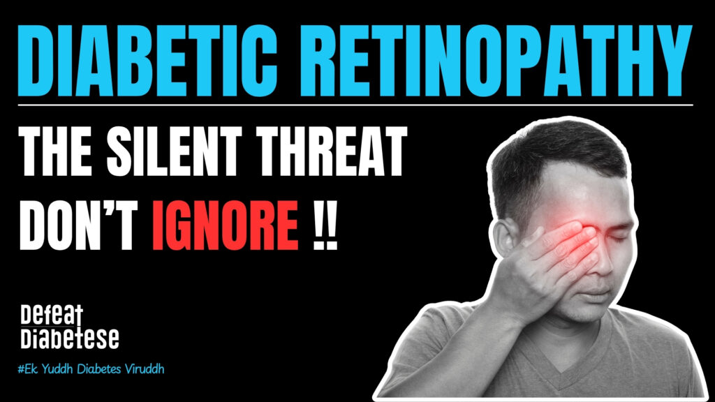 Diabetic retinopathy stages and retina blood vessel damage explained by Dr. Prakash Kurmi