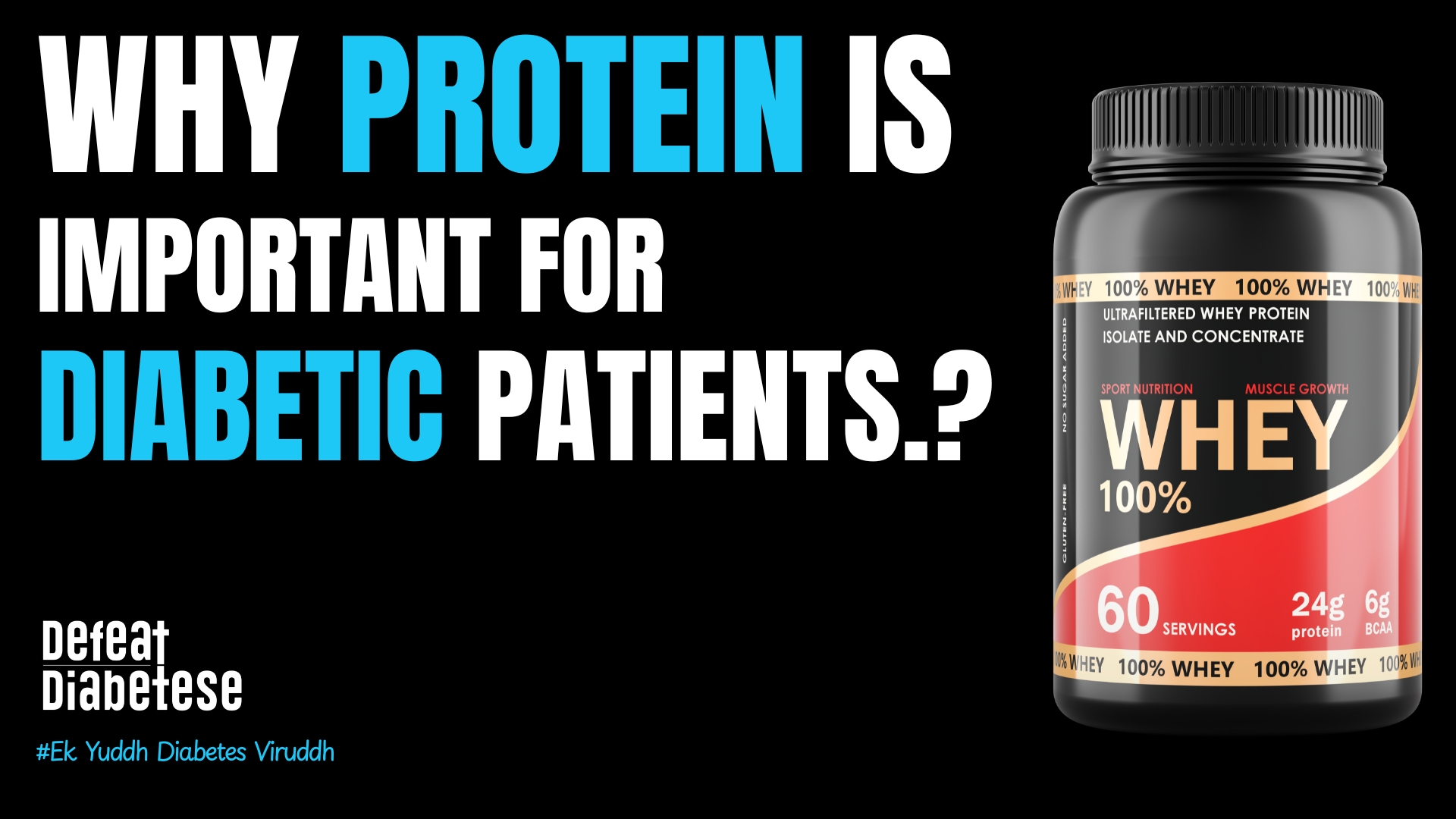 Importance of protein for diabetes and insulin sensitivity benefits explained by Dr. Prakash Kurmi