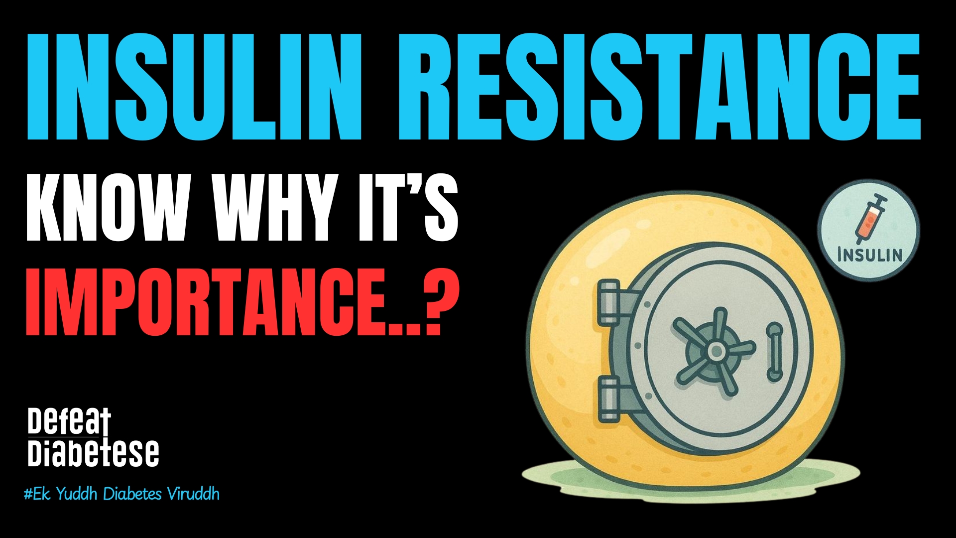 What is insulin resistance and cell receptor lock key mechanism explained by Dr. Prakash Kurmi