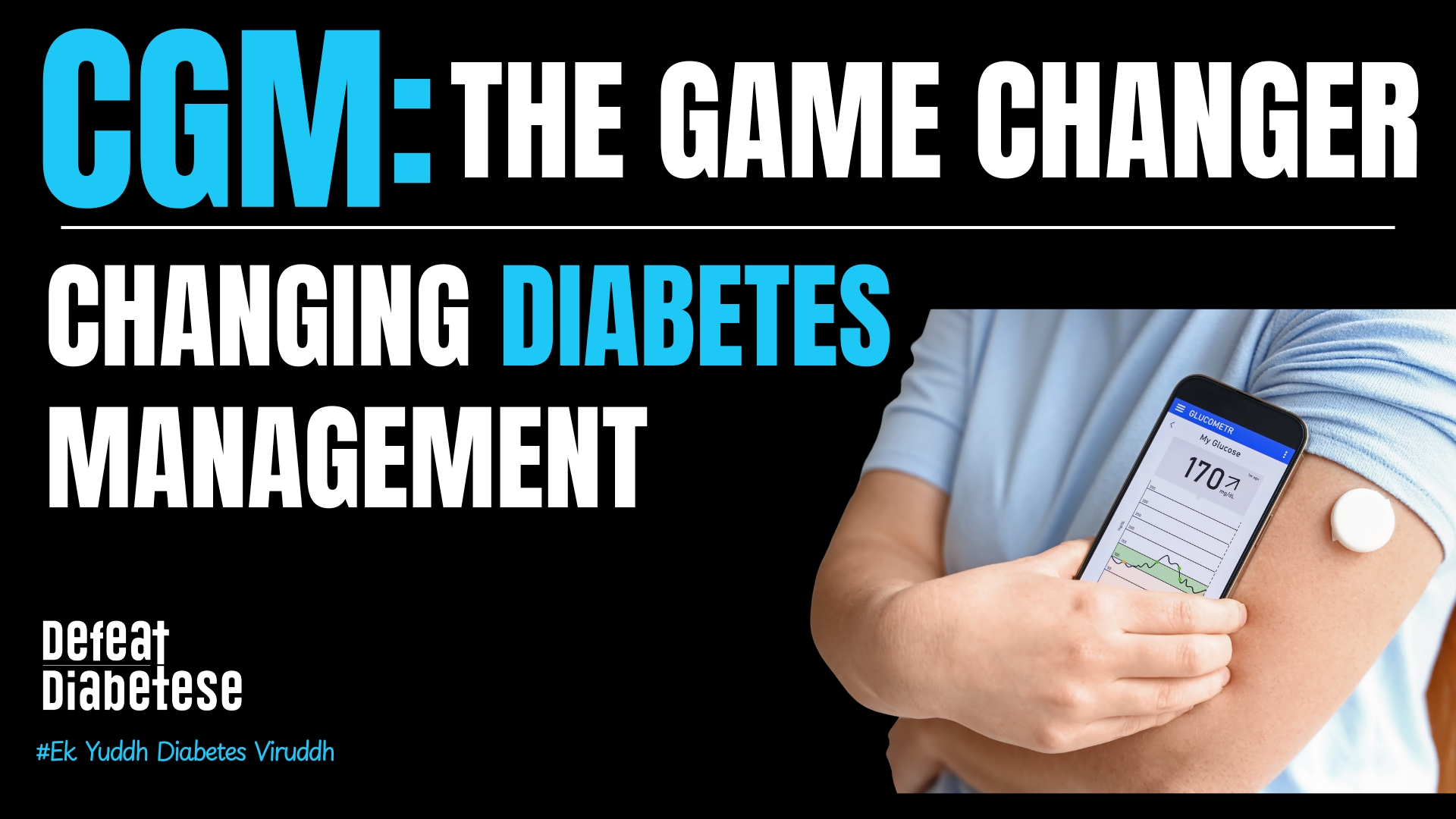 How CGM is changing diabetes management continuous glucose monitor time in range explained by Dr. Prakash Kurmi