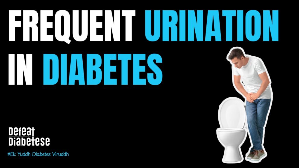 Frequent urination in diabetes causes and renal threshold for glucose explained by Dr. Prakash Kurmi
