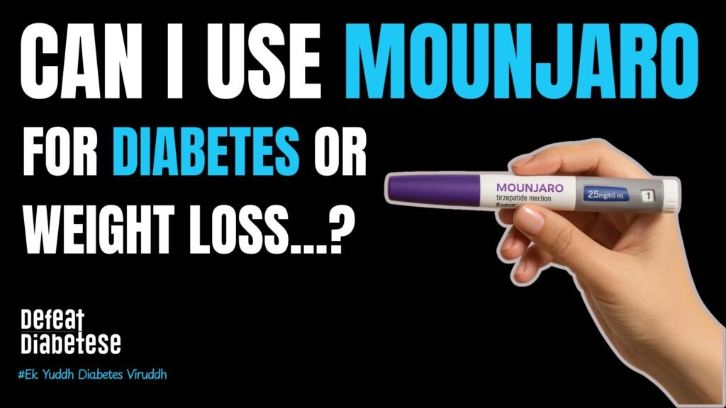 Is Mounjaro for diabetes or weight loss difference between Mounjaro and Zepbound explained by Dr. Prakash Kurmi
