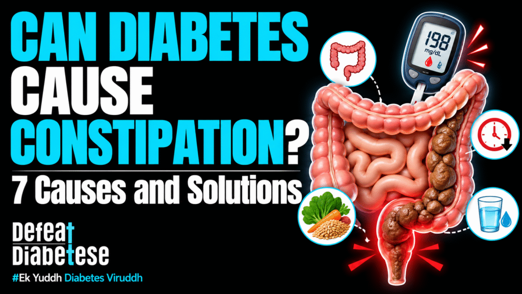 Diabetes Constipation – 7 Causes and Effective Solutions