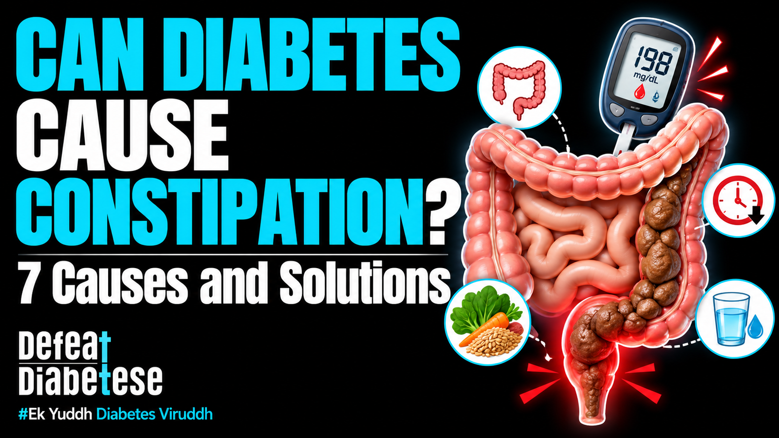 Diabetes Constipation – 7 Causes and Effective Solutions