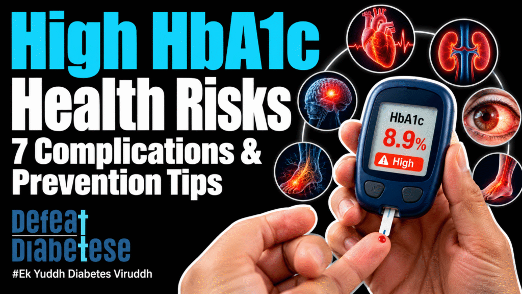 High HbA1c Health Risks: 7 Serious Diabetes Complications