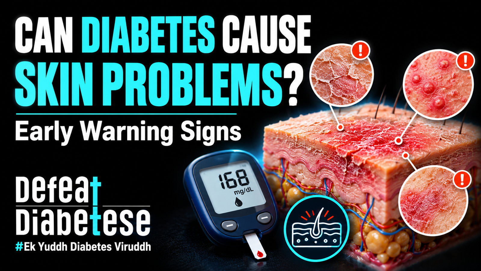 Diabetes Skin Problems: Early Warning Signs and Skin Conditions