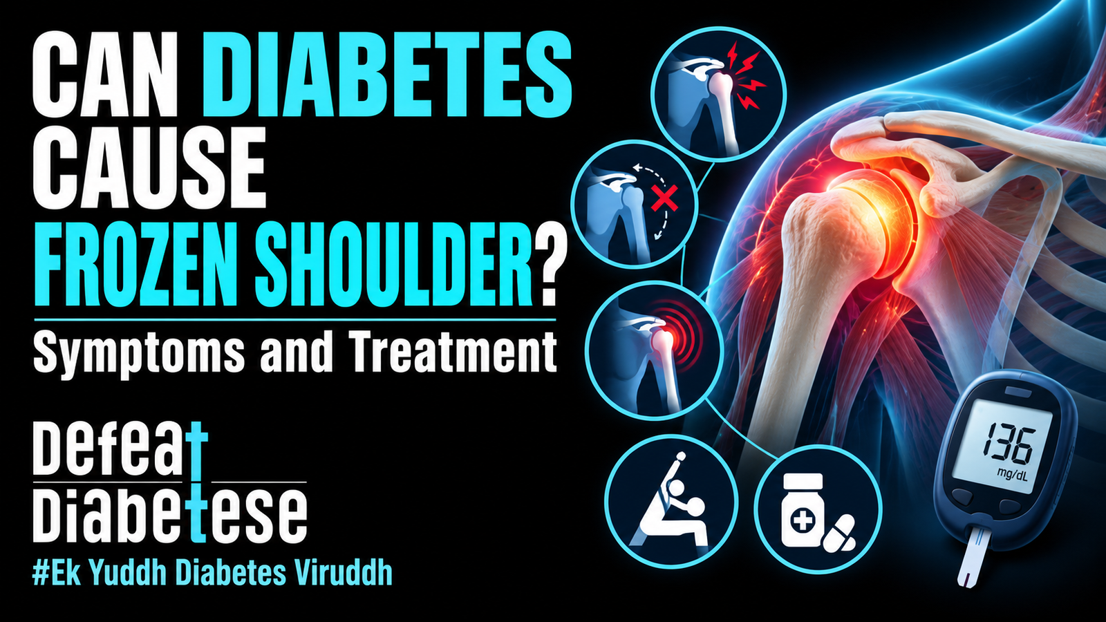 Diabetes Frozen Shoulder – 7 Warning Signs and Treatment Tips